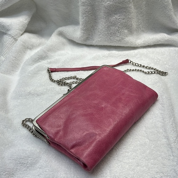 HOBO Pink Crossbody Bag with Chain Strap - Picture 8 of 8